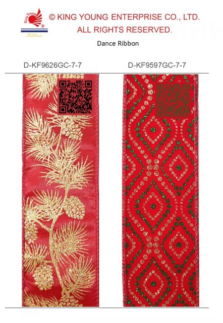 AI Dace Ribbon-Pines and claissic pattern